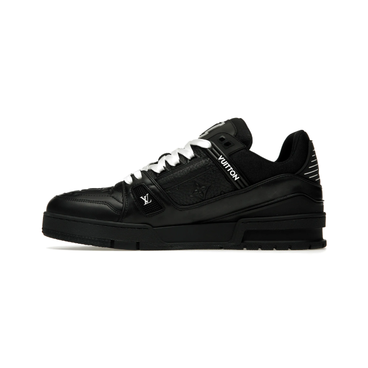 LV Trainer Black Embossed Monogram