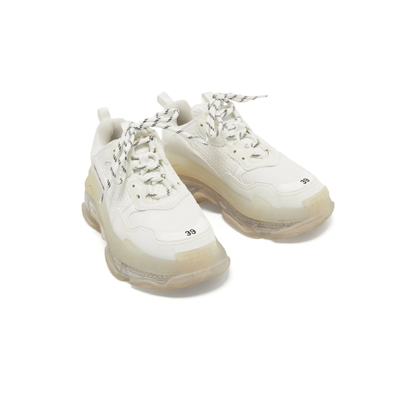 Balenciaga Triple S White Clear Sole