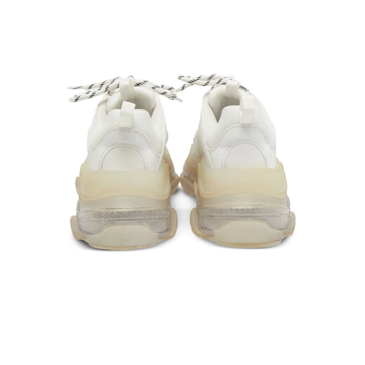 Balenciaga Triple S White Clear Sole
