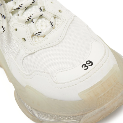 Balenciaga Triple S White Clear Sole