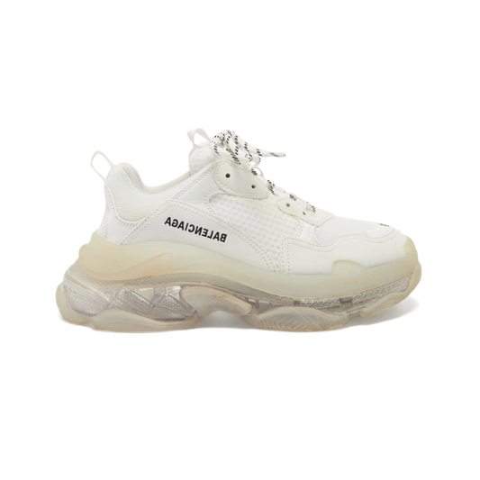 Balenciaga Triple S White Clear Sole