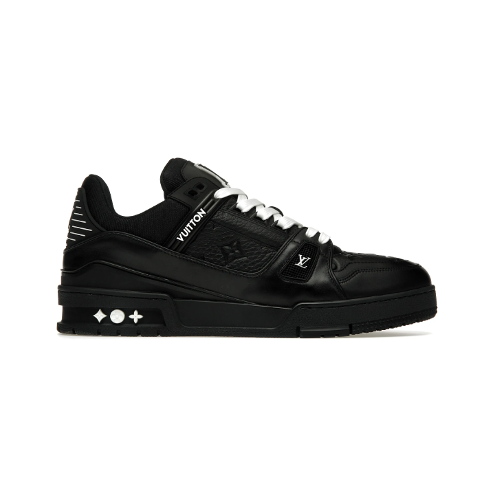 LV Trainer Black Embossed Monogram