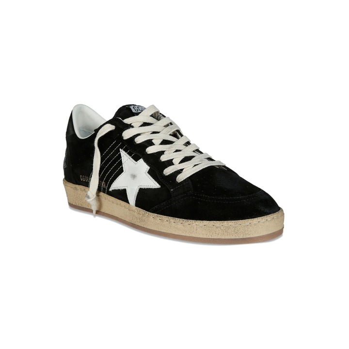 Golden Goose Ballstar Black Suede