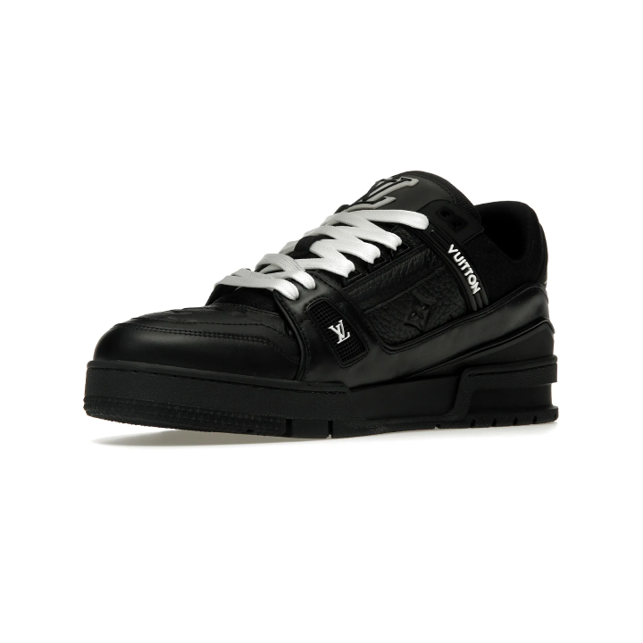 LV Trainer Black Embossed Monogram