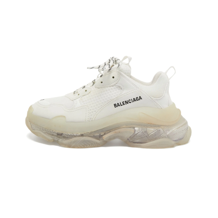 Balenciaga Triple S White Clear Sole